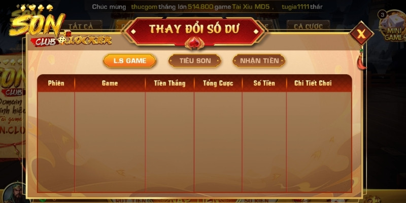 Khám phá những tính năng được cung cấp trong sảnh game bài
